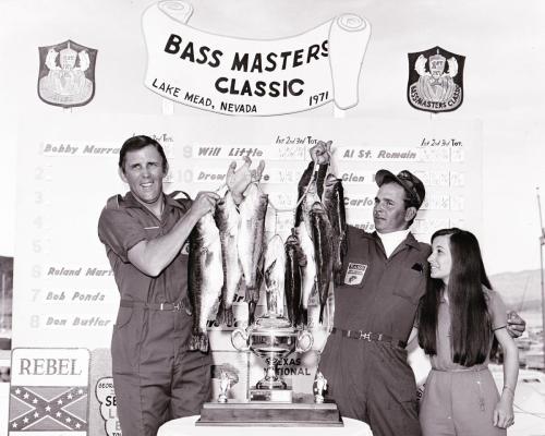4-1971-BASS-Masters-Classic-Lake-Mead-NV-Bobby-Murray-Wife-Ray-Scott